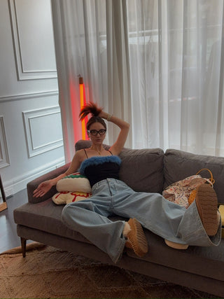 CHRISTOPHER ESBER OVERSIZED DROP JEANS