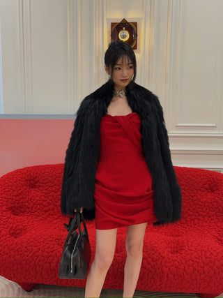 MAGDA BUTRYM - DRESS / RED