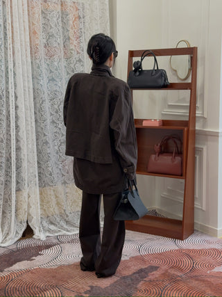 MAGDA BUTRYM - Denim Pants in Brown