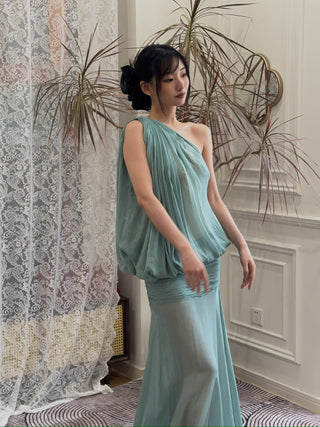 DEME BY GABRIELLA - Ava in Pale Teal
