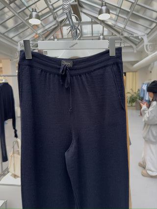 COPERNI - KNOTTED SLEEVED POLO TOP / BLUE