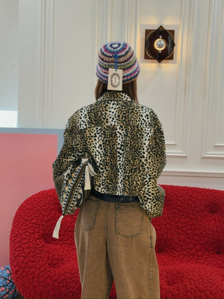 BLUMARINE PRINTED JACKET