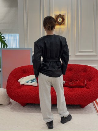 DANIELE CARLOTTA - Oversized Jacket in Black