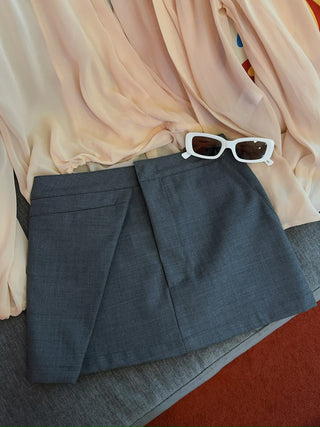 BONBOM TUCK SKIRT
