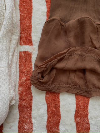 AYA MUSE - Aven Top in Rust Brown