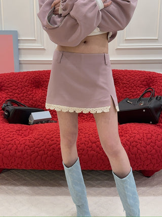 THE MANNEI - Skort in  Lilac