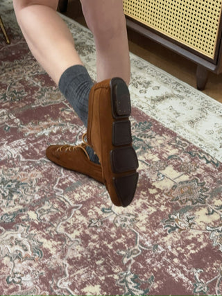 HEREU LACE-UP DRIVER LOAFER