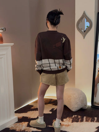 HOUSE OF SUNNY - Slam Dunk West in Dark Brown