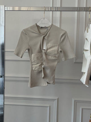 CHRISTOPHER ESBER  Parida Pocket Twist Tee