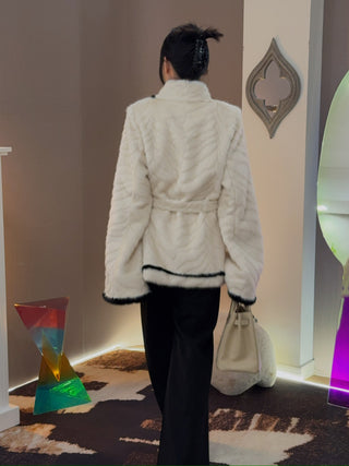 CARELLI - Lizzy Jacket in Off-White