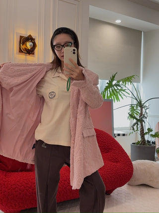 MARTINE ROSE EMPTY WRAP EJACKET