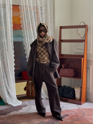 MAGDA BUTRYM - Denim Jacket in Brown