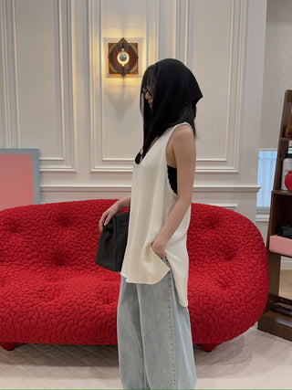 THE MANNEI - White Top in White