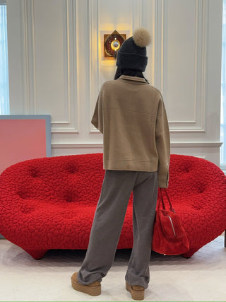 ALLUDE - Cashmere Jacket in Beige