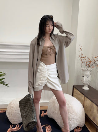 BLUMARINE TOP W/LACE