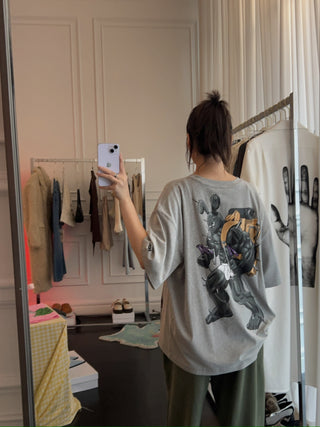 Natasha Zinko Camping Bunny T-Shirt