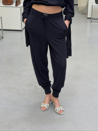 COPERNI - KNOTTED SLEEVED POLO TOP / BLUE