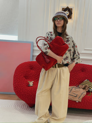 MARTINE ROSE Shockcord Brand-Print Short-Sleeves Relaxed-Fit Woven Shirt