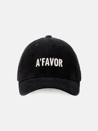 A'FAVOR - LOGO CAP / BLACK