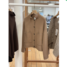 ALLUDE - Cashmere Jacket in Beige