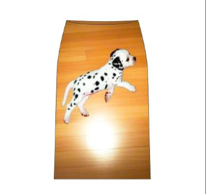 ASHLEY WILLIAMS LONG SKIRT DALMATION