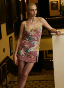 LA FUORI - SUNRISE LILY FIELD MINI Dress