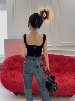 GUIZIO FULL LENGTH KNIT CORSET