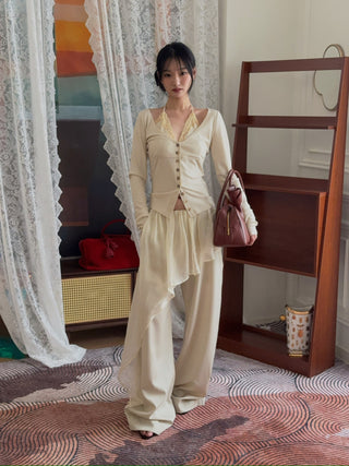 VAILLANT - Bolero Trousers in Oyster