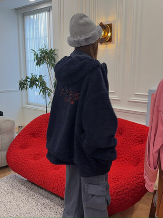 MARTINE ROSE OVERSIZED FLEECE JACKET