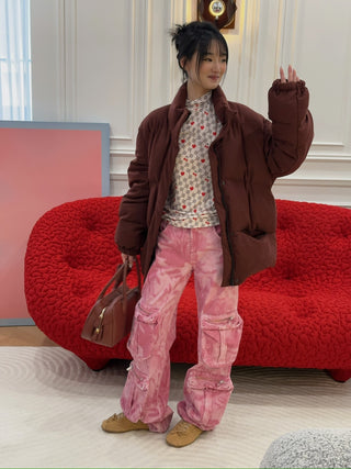 SIMONETTA RAVIZZA ALBA - LORO PIANA WOOL DOWN JACKET