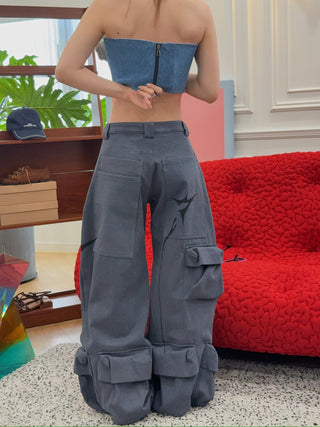 COLLINA STRADA GARDEN CARGO PANT CHARCOAL