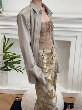 BLUMARINE TOP W/LACE