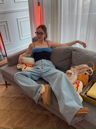 CHRISTOPHER ESBER OVERSIZED DROP JEANS