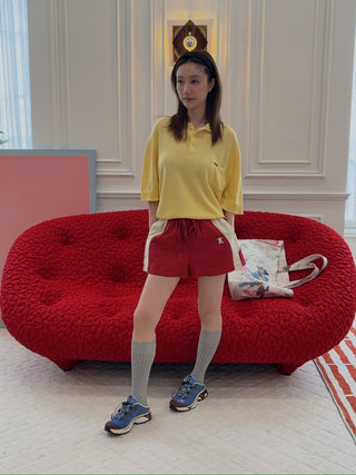 OPEN YY YY COLOR BLOCK SHORTS