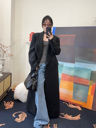 COPERNI - LONG COAT / BLACK GREY