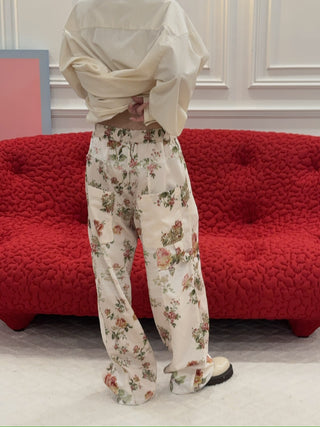 OPEN YY PANELED PAJAMA PANTS