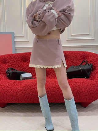THE MANNEI - Skort in  Lilac