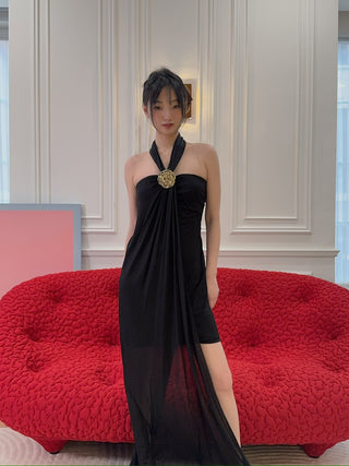 BLUMARINE DRESS GOLDROSE