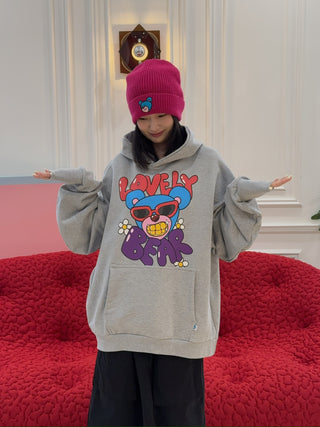 INBETWEENERS HOODIE UNISEX GRIGIO MELANGE
