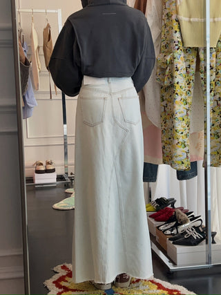 MM6 Maison Margiela RIPPED LONG SKIRT