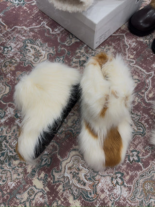 EPINGLER - FOFO BOOTS SHORT / SPOTTED FUR
