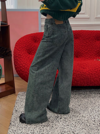 MM6 Maison Margiela NUMERIC DENIM TROUSERS