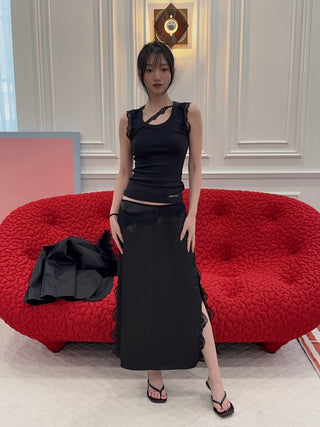 VAILLANT -ATTITUDE MIDI SKIRT