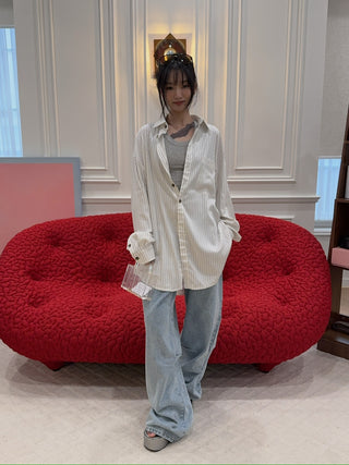 THE MANNEI - Denim Pants in Light Denim