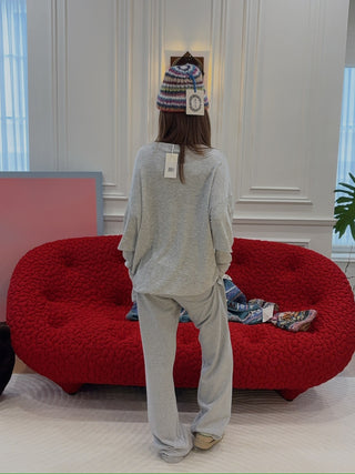 AYA MUSE RIBBED DOUBLE LAYER T-SHIRT