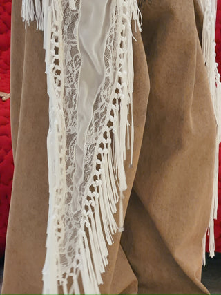 BLUMARINE - EMBR Relaxed Georgette Shirt in Soft Pearl