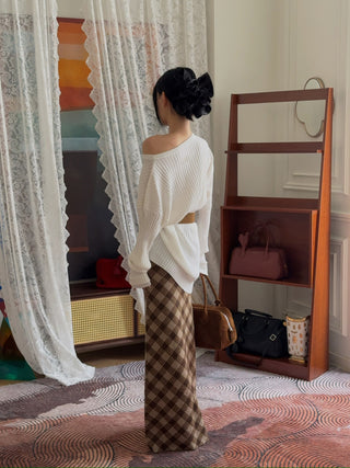 MM6 Maison Margiela FLUTED TEXTURE KNITWEAR