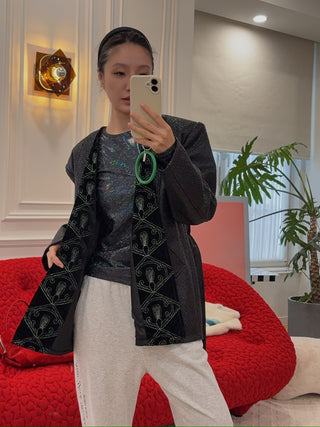 DANIELE CARLOTTA - Oversized Jacket in Black