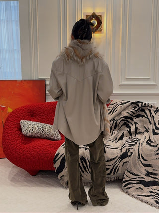 THE ANDAMANE NASHVILLE OVERSIZED WESTERN SHIRT