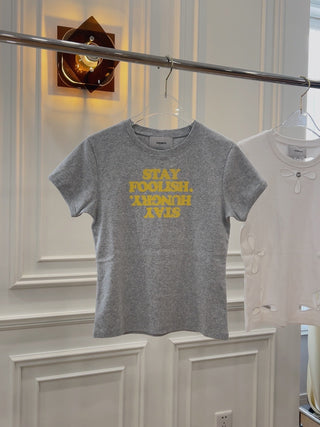 COPERNI STAY HUNGRY PRINTED SLIM FIT T-SHIRT